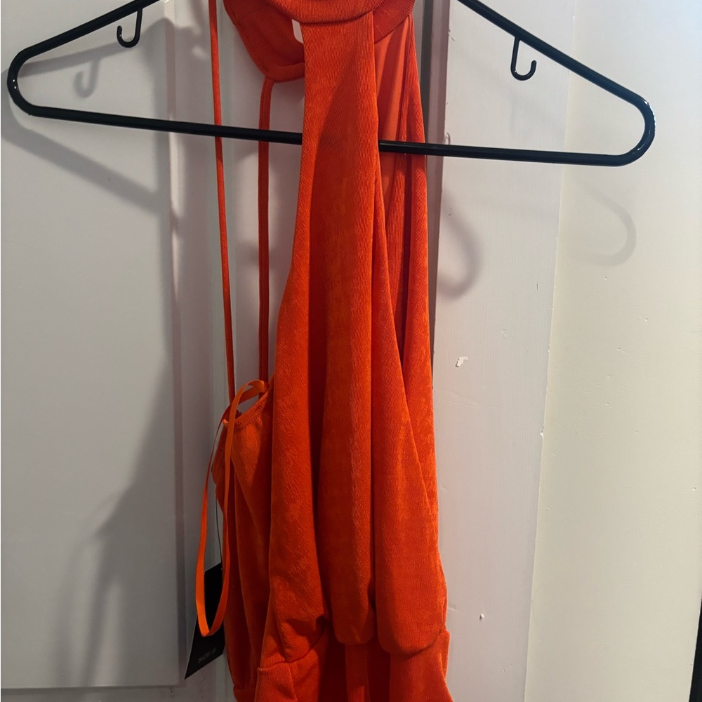 Orange Bodysuit